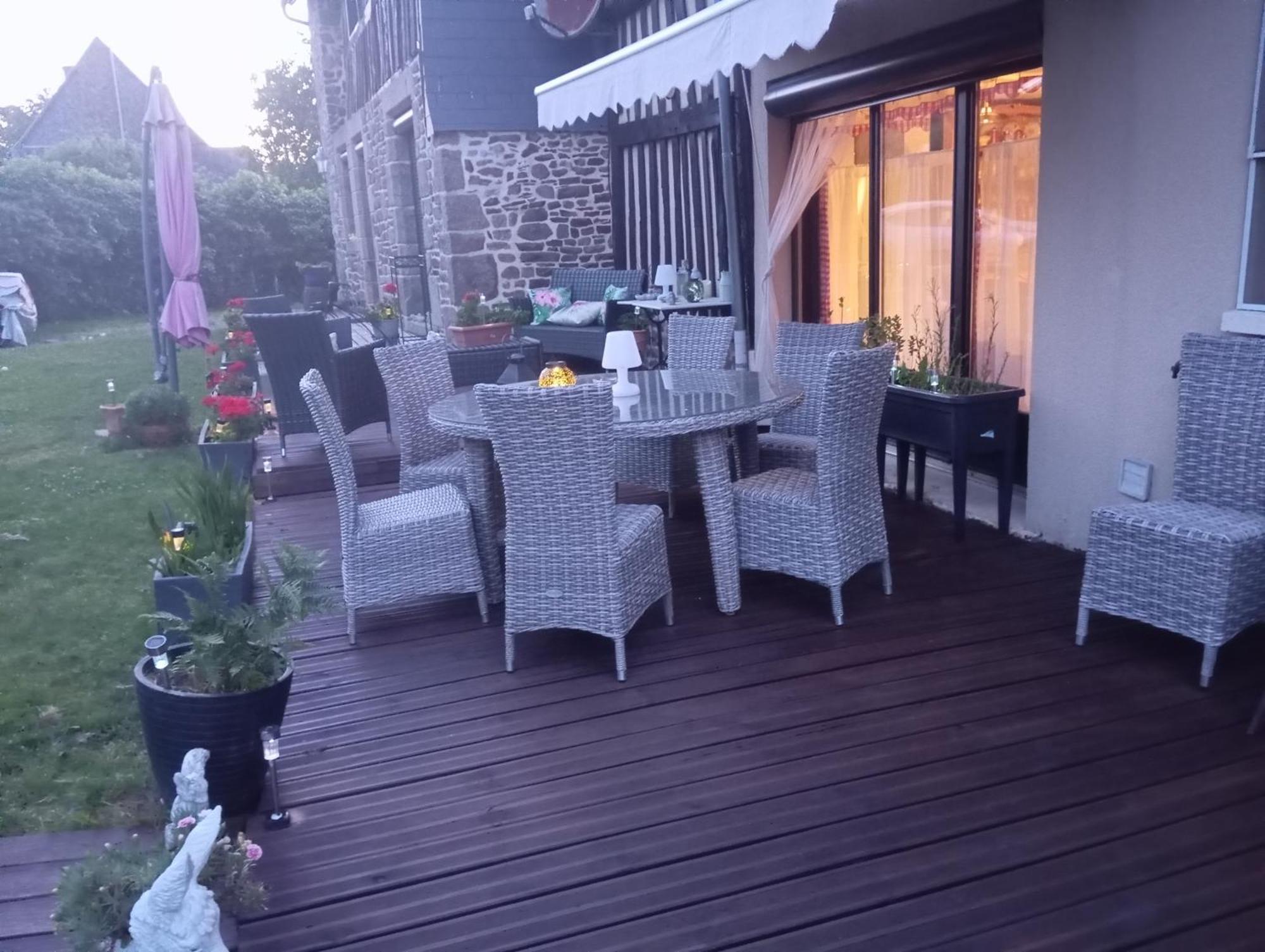 La Gerbaudiere Chambres&Table D Hotes Proche Mont Saint Michel Cuisine Maison Notre-Dame-du-Touchet 외부 사진